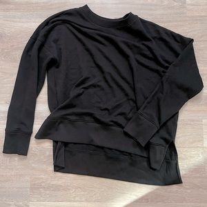 Black Time & Tru Crewneck